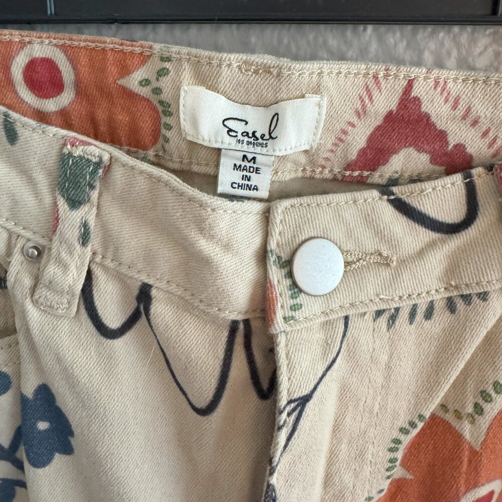 Floral Wide Leg Pants